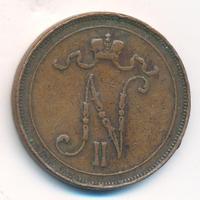 10 пенни 1907 года  Для Финляндии