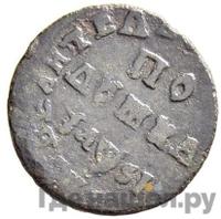 Полушка 1716 года