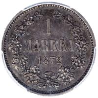 1 марка 1872 года S Для Финляндии