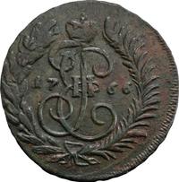 2 копейки 1766 года