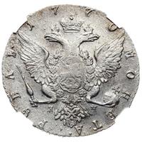 1 рубль 1770 года