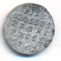 2 гроша 1761 года  Для Пруссии