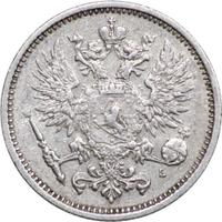 50 пенни 1889 года L Для Финляндии