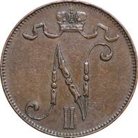 5 пенни 1897 года  Для Финляндии