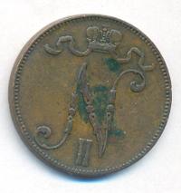 5 пенни 1897 года  Для Финляндии