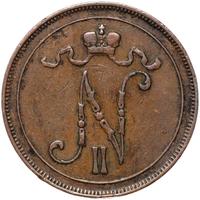 10 пенни 1907 года  Для Финляндии
