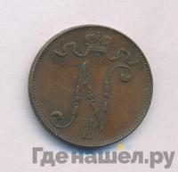 5 пенни 1910 года  Для Финляндии