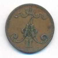 5 пенни 1865 года  Для Финляндии