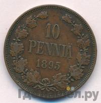 10 пенни 1895 года  Для Финляндии