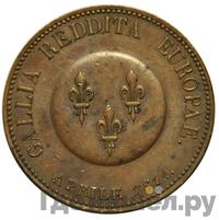 5 франков 1814 года