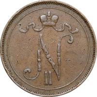 10 пенни 1905 года  Для Финляндии