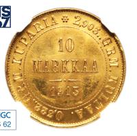 10 марок 1913 года S Для Финляндии