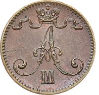 1 пенни 1884 года  Для Финляндии