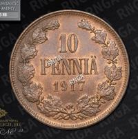 10 пенни 1917 года