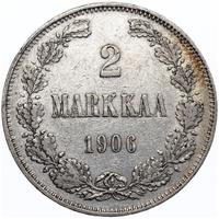 2 марки 1906 года L Для Финляндии