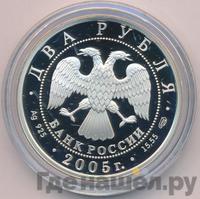 2 рубля 2005 года СПМД