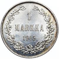 1 марка 1915 года S Для Финляндии