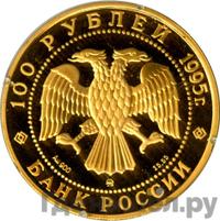 100 рублей 1995 года ММД