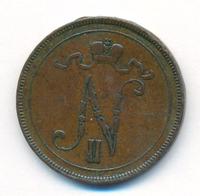10 пенни 1895 года  Для Финляндии