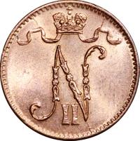 1 пенни 1915 года  Для Финляндии