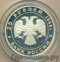 25 рублей 1996 года ММД
