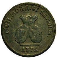 Пара - 3 денги 1772 года