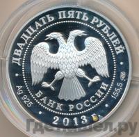 25 рублей 2013 года СПМД