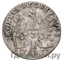 3 гроша 1760 года  Для Пруссии