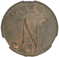 5 пенни 1901 года  Для Финляндии