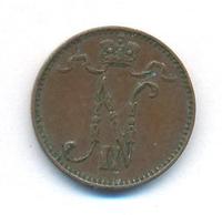 1 пенни 1902 года  Для Финляндии