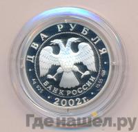 2 рубля 2002 года СПМД
