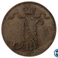 1 пенни 1911 года  Для Финляндии