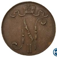 5 пенни 1907 года  Для Финляндии