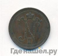 10 пенни 1900 года  Для Финляндии