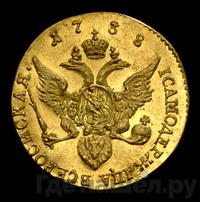 Червонец 1738 года