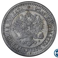 1 марка 1867 года S Для Финляндии