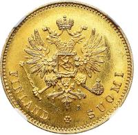 20 марок 1891 года L Для Финляндии