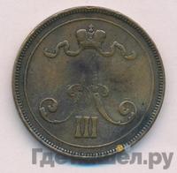 10 пенни 1889 года  Для Финляндии