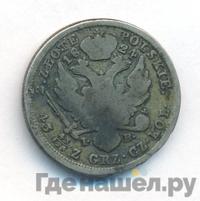 2 злотых 1824 года IВ Для Польши