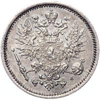 50 пенни 1891 года L Для Финляндии