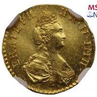 Полтина 1777 года