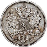 25 пенни 1897 года L Для Финляндии