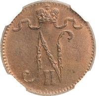 1 пенни 1900 года  Для Финляндии