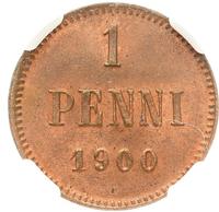 1 пенни 1900 года  Для Финляндии