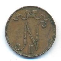 5 пенни 1905 года  Для Финляндии