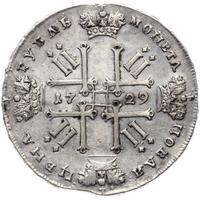1 рубль 1729 года