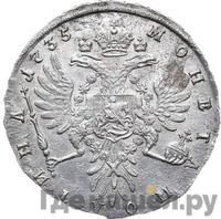 Полтина 1735 года