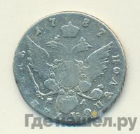 Полуполтинник 1787 года