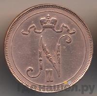 10 пенни 1913 года  Для Финляндии