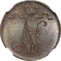 1 пенни 1903 года  Для Финляндии